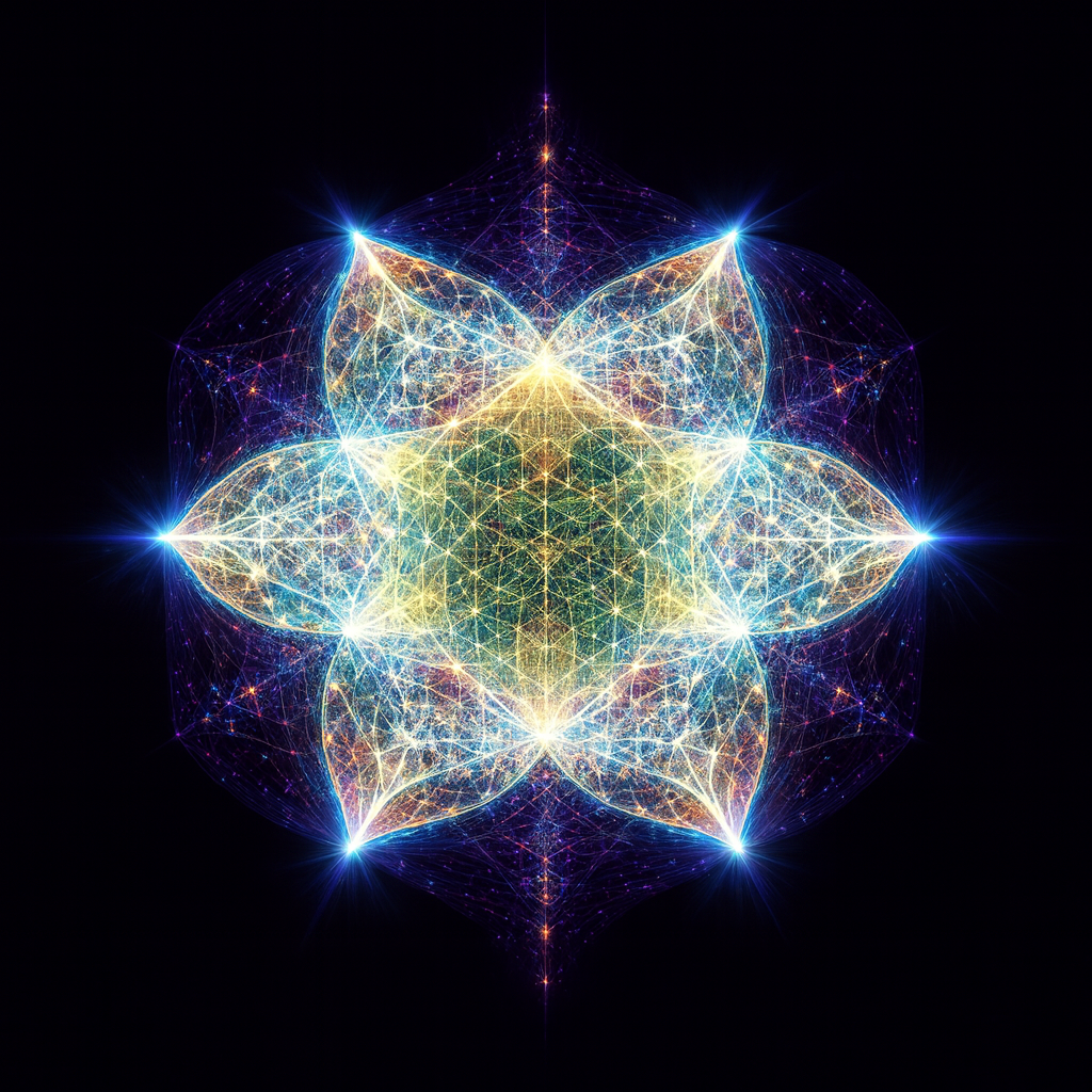 Mandala de géométrie sacrée HeliosAstro